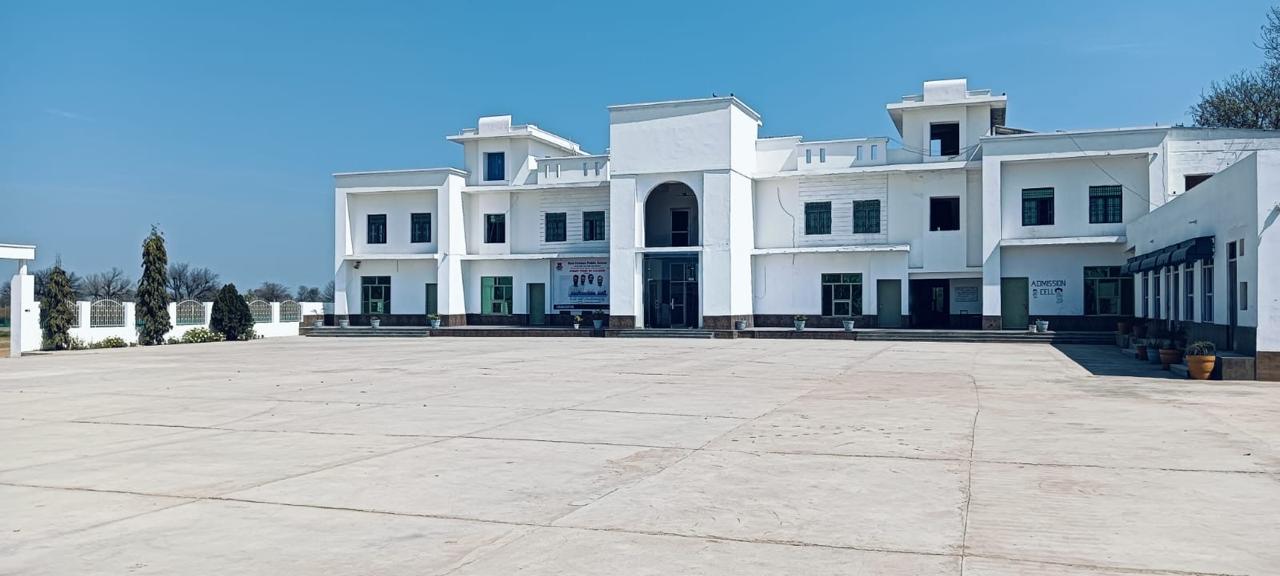 School building outside